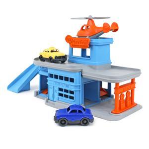 Đồ chơi trạm sửa xe và đỗ trực thăng Green Toys