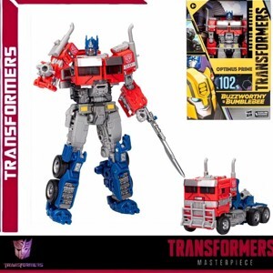 Bộ xếp hình Robot biến hình Optimus Prime Action Figure 30cm Transformer