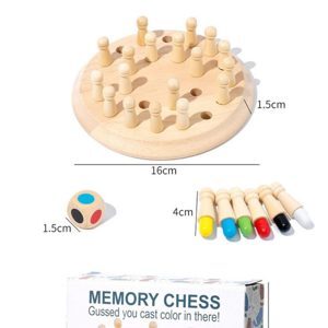 Đồ chơi trí tuệ Memory Chess Woody