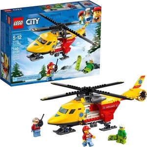 Đồ chơi trực thăng cứu hộ Lego City - 60179 (190 chi tiết)