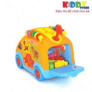 Đồ chơi xe bus thả hình Huile Toys 988