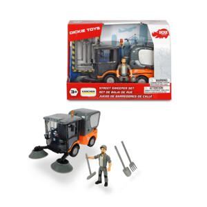 Đồ chơi Xe Vệ Sinh Đường Phố Dickie Toys Playlife-Street Sweeper Set 203833006EFS