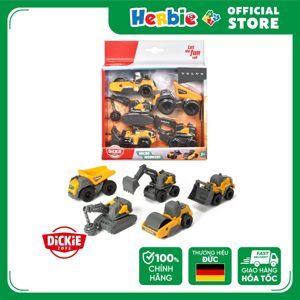 Đồ chơi Xe Xây Dựng Dickie Toys Volvo Micro Workers 203722008