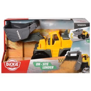 Đồ chơi xe xây dựng Dickie Toys Volvo On-site Loader