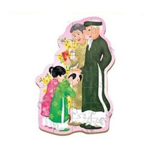 Đồ chơi xếp hình bé nhận lì xì Winwintoys 65462