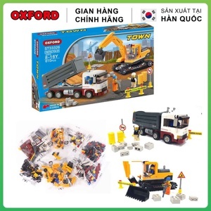 Đồ chơi xếp hình công trường xây dựng Oxford ST33326 (610 miếng ghép)