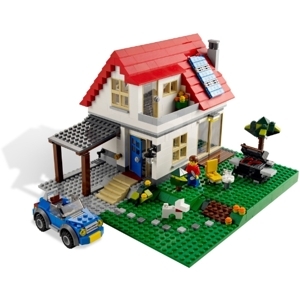 Bộ xếp hình Ngôi nhà trên đồi Hillside House Lego 5771