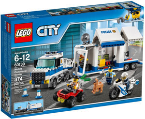 Đồ chơi xếp hình Lego City 60139 - Trung Tâm Chỉ Huy Cơ Động