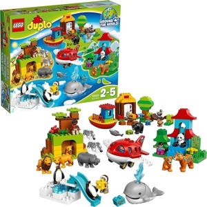 Đồ chơi xếp hình Lego Duplo 10805 - Vòng Quanh Thế Giới