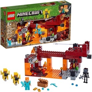 Đồ chơi xếp hình Lego Minecraft - Cầu quỷ lửa 21154