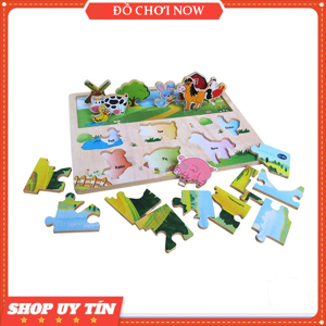 Đồ chơi xếp hình nông trại Winwintoys 68332