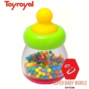 Đồ chơi xúc xắc bình sữa ngũ sắc Toyroyal 3235