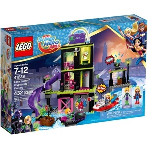 Đồ chơi Xưởng chế tạo của Lena Luthor Kryptomite Lego Super Hero Girls 41238 (432 chi tiết)