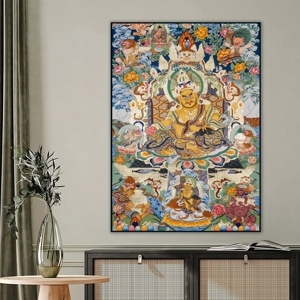 Đồ giải Thần Tài Mật Tông