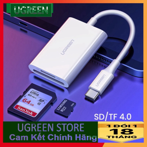 Đọc thẻ usb type c Ugreen 60724