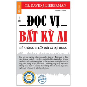 Đọc vị bất kỳ ai - TS. David J. Lieberman