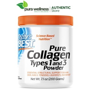 Doctors Best Collagen Types 1 & 3 Với Hàm Lượng 1000 mg - 180 viên