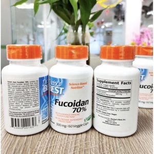 Viên uống hỗ trợ điều trị Ung thư Doctor's Best Fucoidan