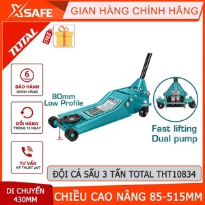 Đội cá sấu 3 tấn (nâng nhanh) TOTAL THT10834