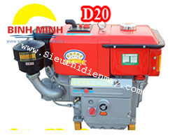 Động cơ Diesel D20 làm mát bằng gió