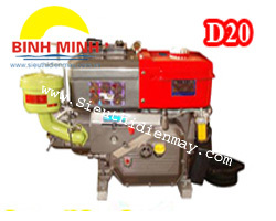 Động cơ Diesel Đông Phong D20 - làm mát bằng nước