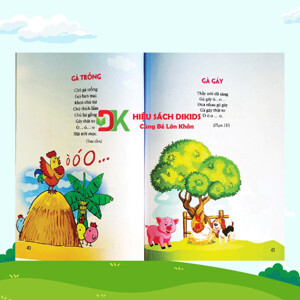 Đồng dao cho bé - Phát triển ngôn ngữ và trí tưởng tượng (Trọn bộ 10 cuốn kèm CD) - Nhiều tác giả