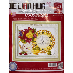 Đồng hồ bình hoa DLH-YA816