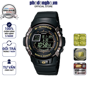 Đồng hồ Casio nam dây nhựa dẻo G-7710