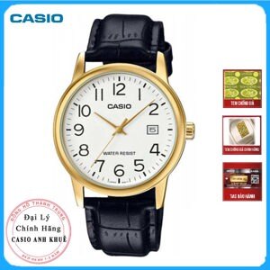 Đồng hồ Casio nam thanh lịch MTP-V002GL