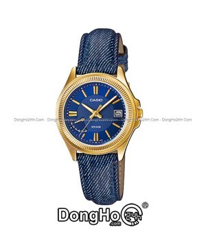 Đồng hồ Casio nữ dây da LTP-E115GBL