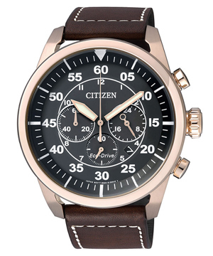 Đồng hồ Citizen nam Eco-Drive Aviator CA4213-00E