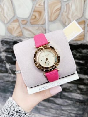 Đồng hồ dây da nữ Michael Kors MK2525