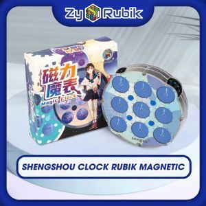 Đồng hồ để bàn ngụy trang khối rubik độc đáo