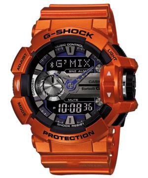 Đồng hồ nam dây cao su Casio G-shock GBA-400