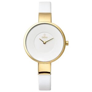 Đồng hồ đeo tay nữ dây da Obaku V149LXGIRW