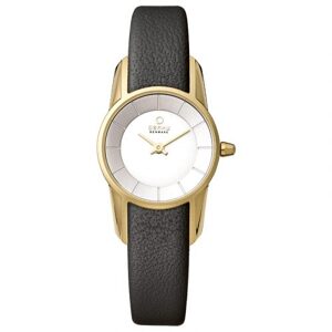 Đồng hồ đeo tay nữ dây da Obaku V130LXGIRB