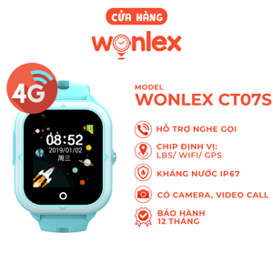 Đồng hồ định vị GPS trẻ em Wonlex CT07s