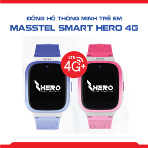 Đồng hồ định vị trẻ em Masstel Smart Hero 4G