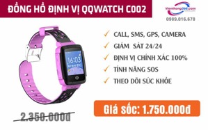 Đồng hồ định vị trẻ em QQWatch C002