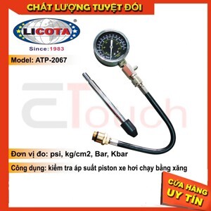 Đồng hồ đo áp suất piston Licota ATP-2067