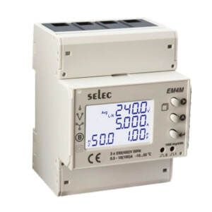 Đồng hồ đo điện đa năng Selec EM4M-3P-C-100A