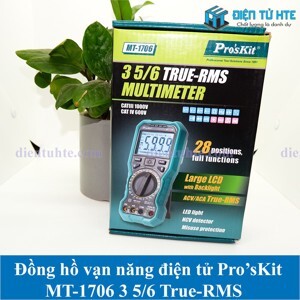 Đồng hồ đo điện tử True RMS Proskit MT-1706