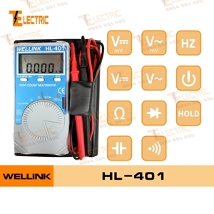 Đồng hồ đo điện tử wellink hl-401