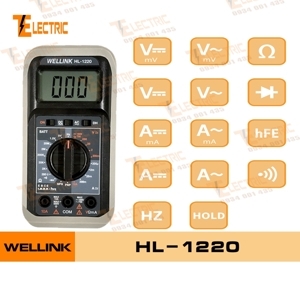 Đồng hồ đo điện tử Wellink HL-1220