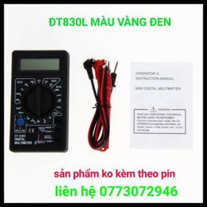 Đồng hồ đo điện vạn năng DT-830D