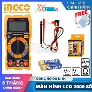 Đồng hồ đo điện vạn năng INGCO DM2002