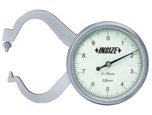 Đồng hồ đo độ dày Insize 2863-10 (0-10mm, 0.05mm)