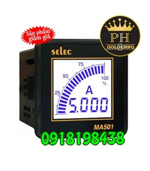 Đồng hồ đo dòng điện LCD Selec MA501