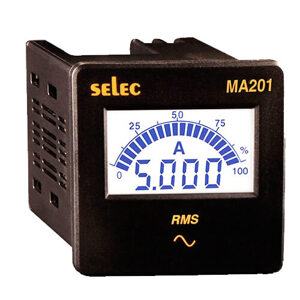 Đồng hồ đo dòng điện Selec MA201