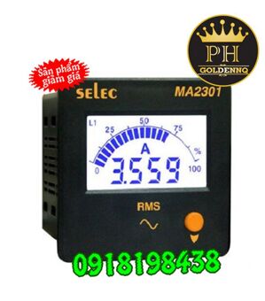 Đồng hồ đo dòng điện Selec MA2301